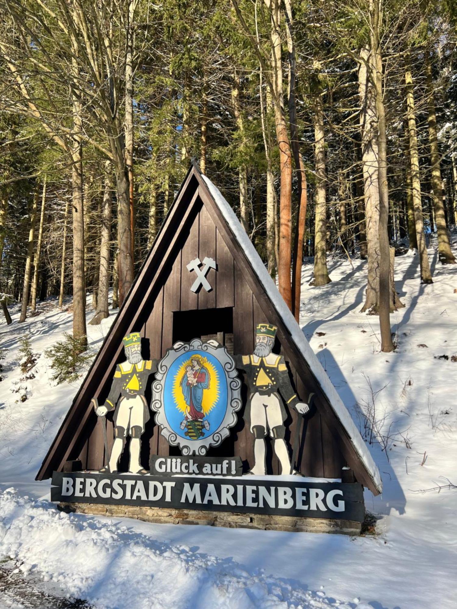Urige Berghuette Mit Kamin Und Sauna Im Erzgebirge Nahe Schwarzwassertal Pobershau Exteriör bild